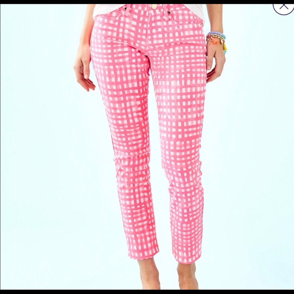 Lilly Pulitzer feeling beachy crop pants